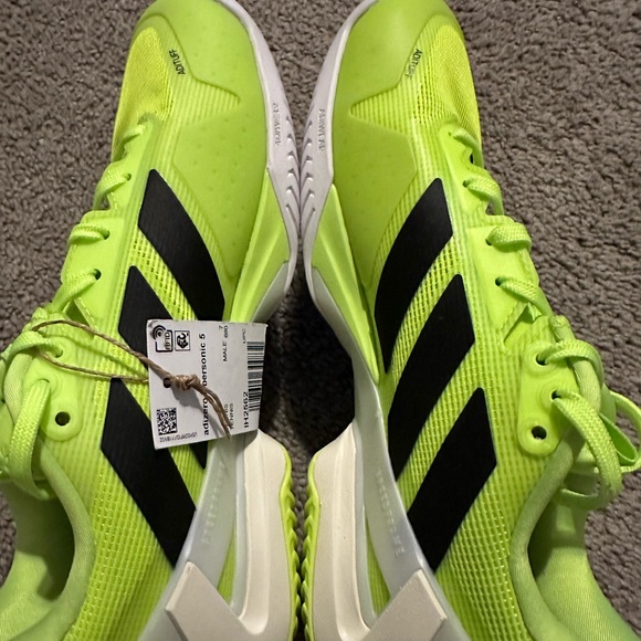 Adidas Adizero Ubersonic 5 Men's Tennis Shoes All Court Sports Shoes IH2562  7.5 - Picture 6 of 9